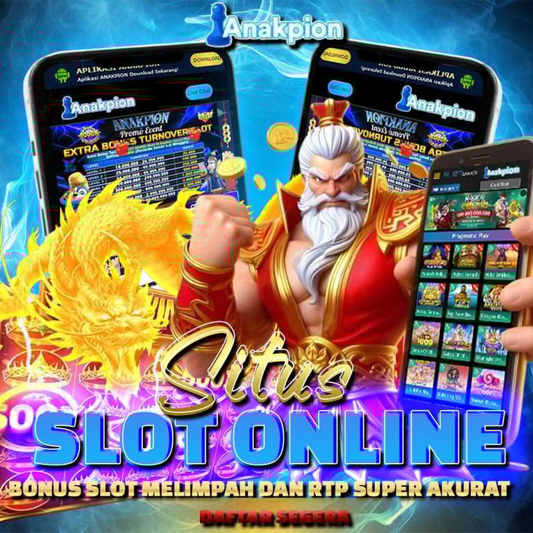 ANAKPION : Situs Slot Online Paling Terbaik Dengan Bonus Slot Melimpah Dan RTP Yang Super Akurat